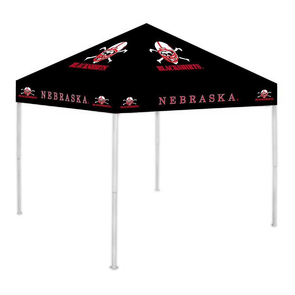 Nebraska Cornhuskers Ncaa Ultimate Tailgate Canopy (blackshirts) (9x9)