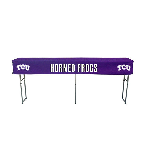 Texas Christian Horned Frogs Ncaa Ultimate Buffet-gathering Table Cover