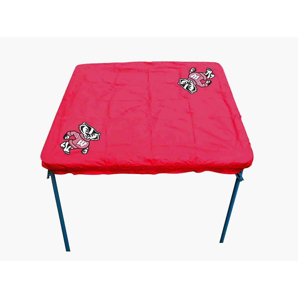 Wisconsin Badgers Ncaa Ultimate Card Table Cover