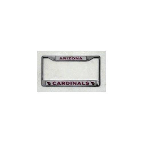 Arizona Cardinals NFL Chrome License Plate Frame