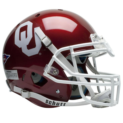 Oklahoma Sooners Ncaa Authentic Air Xp Full Size Helmet