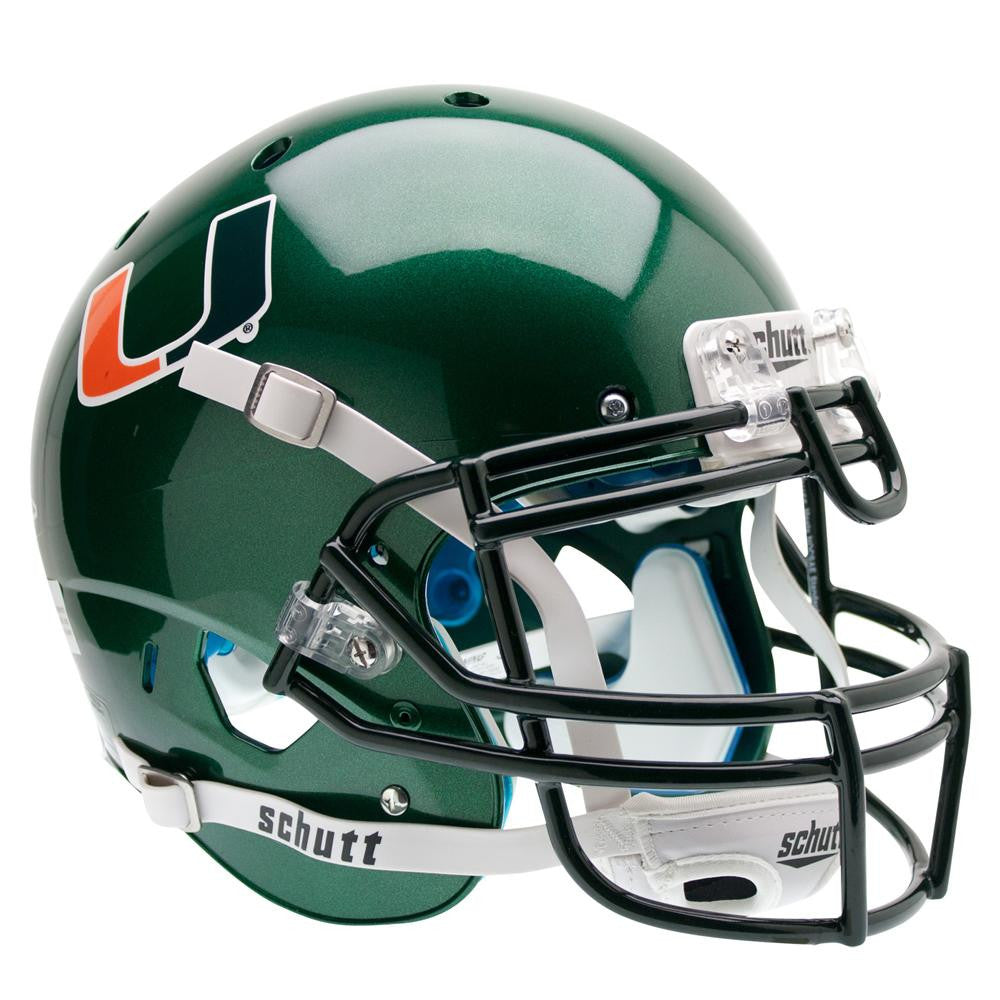 Miami Hurricanes Ncaa Authentic Air Xp Full Size Helmet (alternate 1)