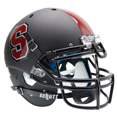 Stanford Cardinal Ncaa Authentic Air Xp Full Size Helmet (alternate Black 1)