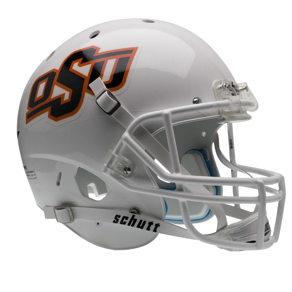 Oklahoma State Cowboys Ncaa Replica Air Xp Full Size Helmet (alternate White 2)