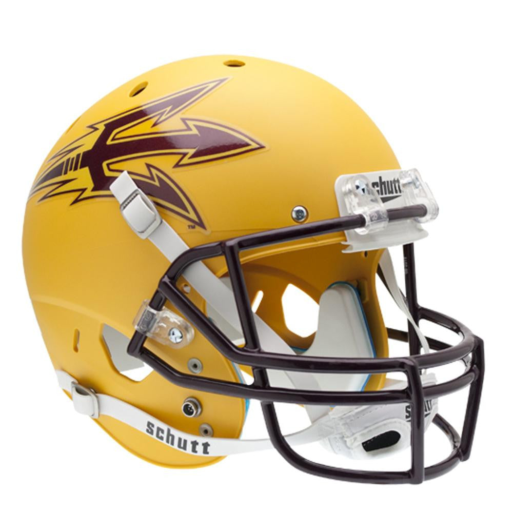 Arizona State Sun Devils Ncaa Replica Air Xp Full Size Helmet (alternate Gold 1)