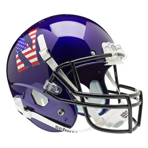 Northwestern Wildcats Ncaa Replica Air Xp Full Size Helmet (alternate 1)