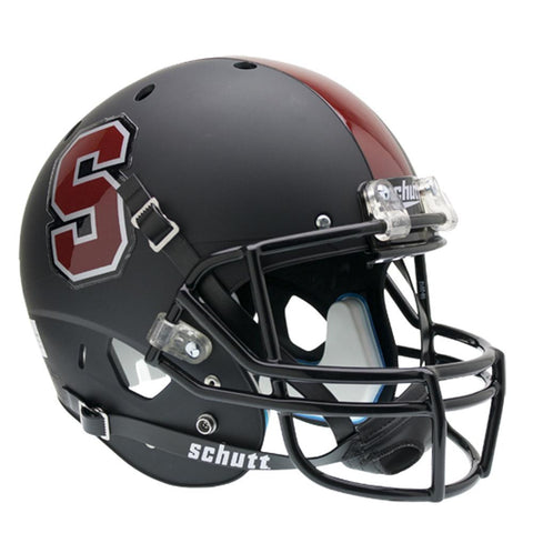 Stanford Cardinal Ncaa Replica Air Xp Full Size Helmet (alternate Black 1)