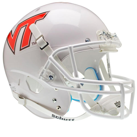 Virginia Tech Hokies Ncaa Replica Air Xp Full Size Helmet (alternate White W- Vt 7)