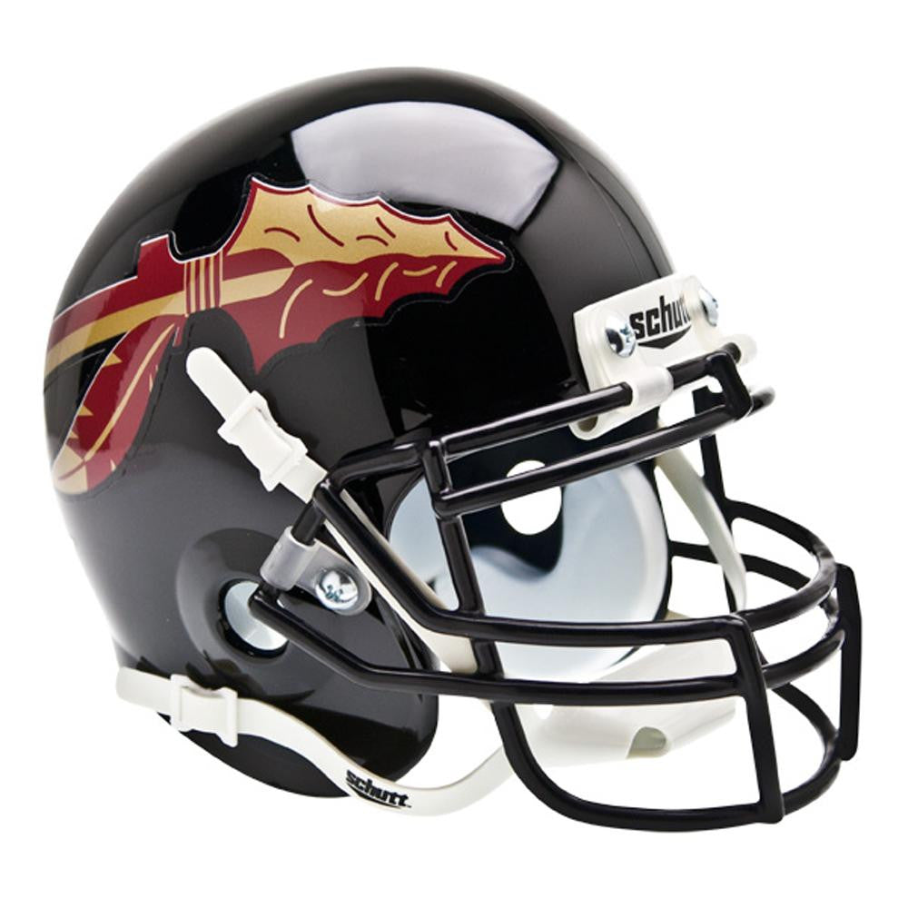 Florida State Seminoles Ncaa Authentic Mini 1-4 Size Helmet (alternate Black 1)