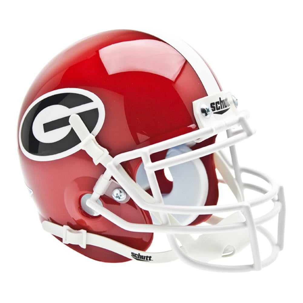 Georgia Bulldogs Ncaa Authentic Mini 1-4 Size Helmet