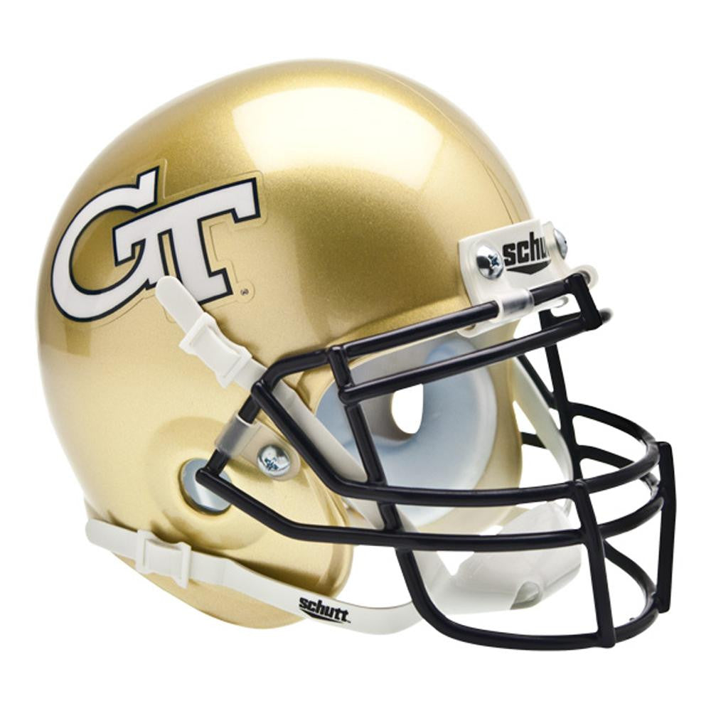 Georgia Tech Yellowjackets Ncaa Authentic Mini 1-4 Size Helmet