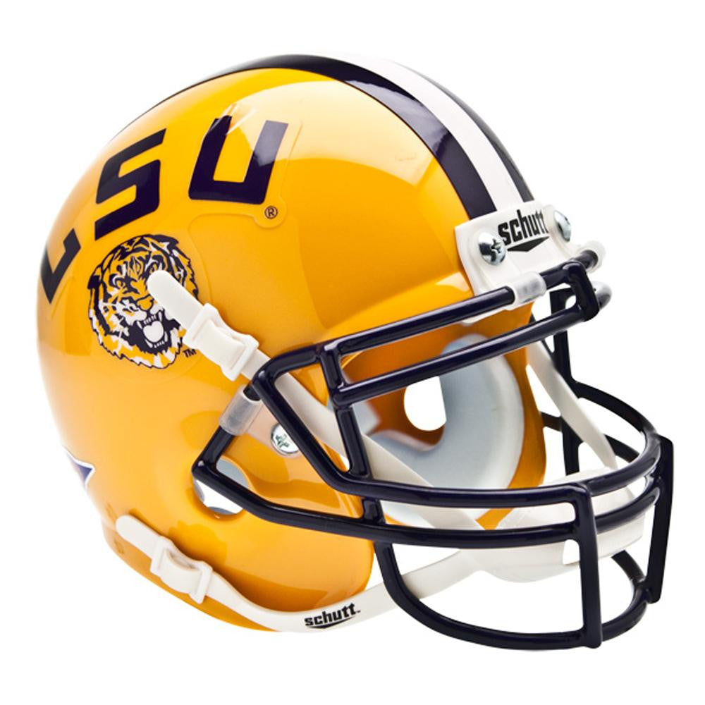 Lsu Tigers Ncaa Authentic Mini 1-4 Size Helmet