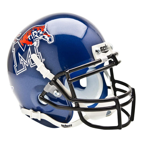 Memphis Tigers Ncaa Authentic Mini 1-4 Size Helmet