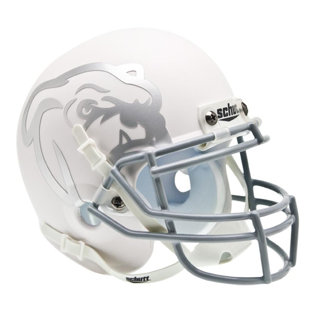 Mississippi State Bulldogs Ncaa Authentic Mini 1-4 Size Helmet (alternate White 1)