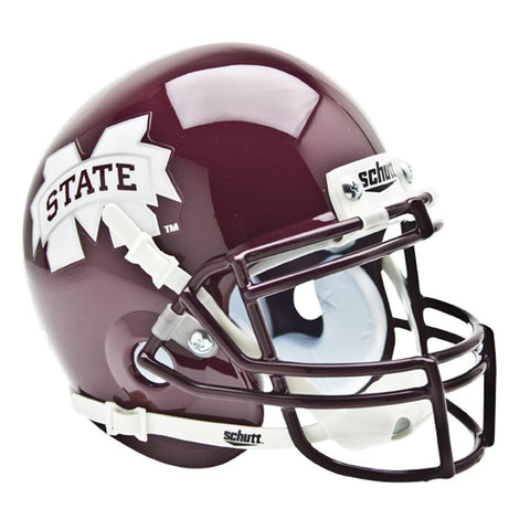 Mississippi State Bulldogs Ncaa Authentic Mini 1-4 Size Helmet