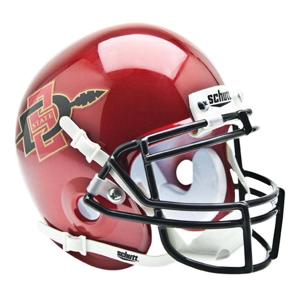 San Diego State Aztecs Ncaa Authentic Mini 1-4 Size Helmet