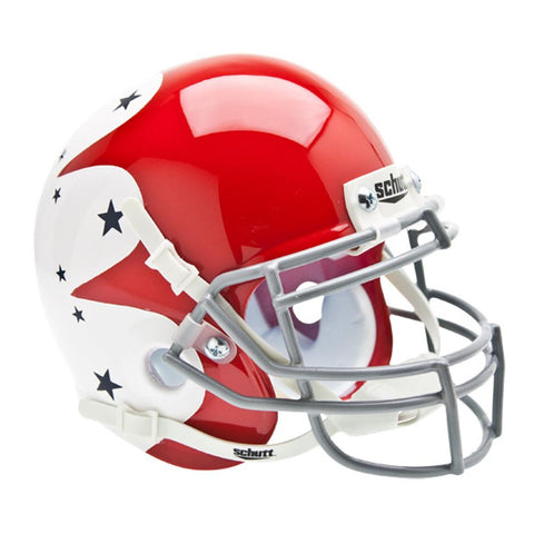 Air Force Falcons Ncaa Authentic Mini 1-4 Size Helmet (alternate Red W- White 1)