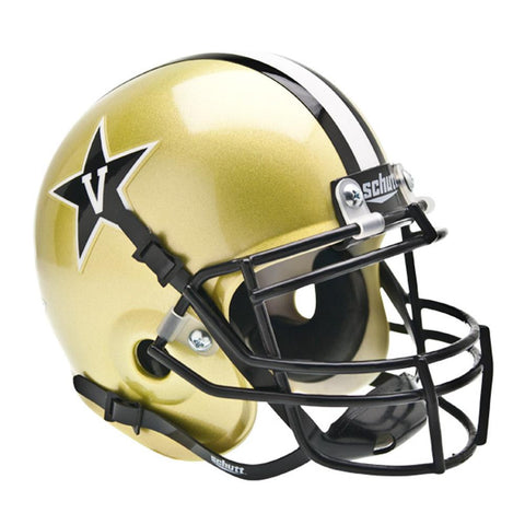 Vanderbilt Commodores Ncaa Authentic Mini 1-4 Size Helmet