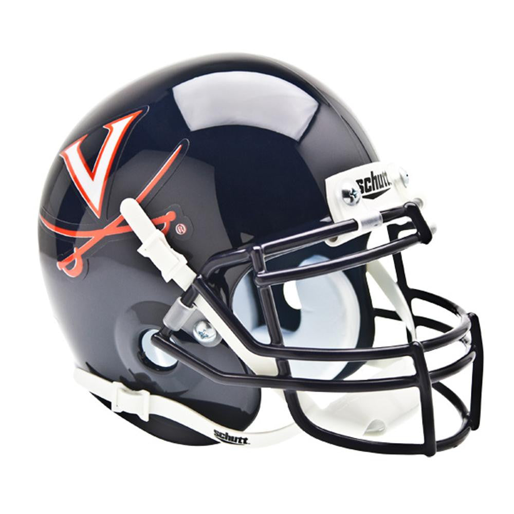 Virginia Cavaliers Ncaa Authentic Mini 1-4 Size Helmet