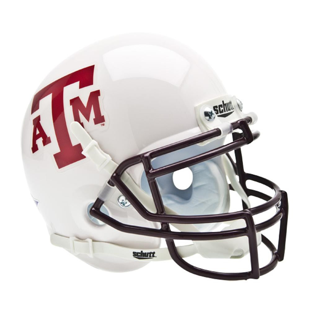 Texas A&m Aggies Ncaa Authentic Mini 1-4 Size Helmet (alternate 1)