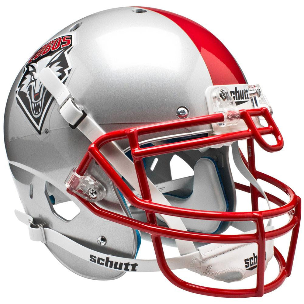 New Mexico Lobos Ncaa Authentic Mini 1-4 Size Helmet