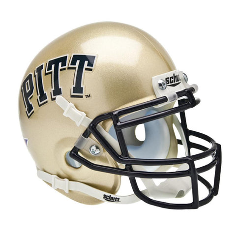 Pittsburgh Panthers Ncaa Authentic Mini 1-4 Size Helmet