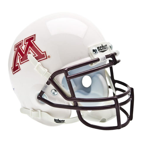 Minnesota Golden Gophers Ncaa Authentic Mini 1-4 Size Helmet (alternate White 1)