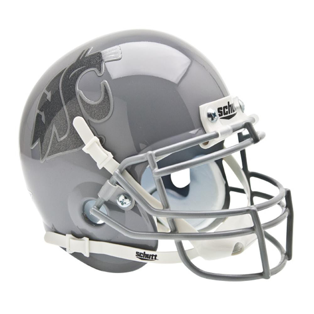 Washington State Cougars Ncaa Authentic Mini 1-4 Size Helmet (alternate Gray 1)