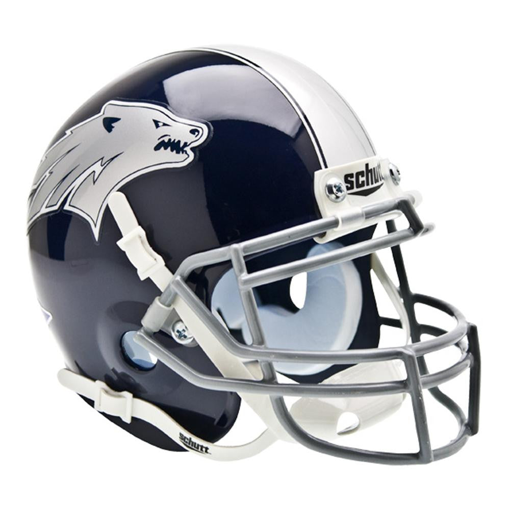 Nevada Wolf Pack Ncaa Authentic Mini 1-4 Size Helmet