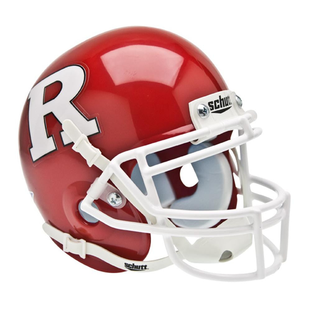 Rutgers Scarlet Knights Ncaa Authentic Mini 1-4 Size Helmet