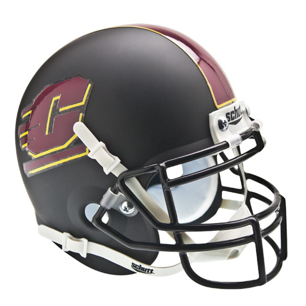 Central Michigan Chippewas Ncaa Authentic Mini 1-4 Size Helmet (alternate 1)