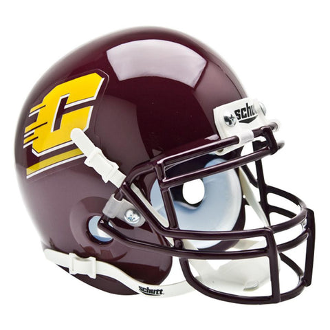 Central Michigan Chippewas Ncaa Authentic Mini 1-4 Size Helmet