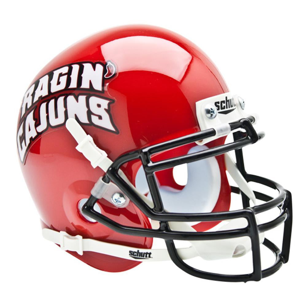 Louisiana Lafayette Ragin Cajuns Ncaa Authentic Mini 1-4 Size Helmet