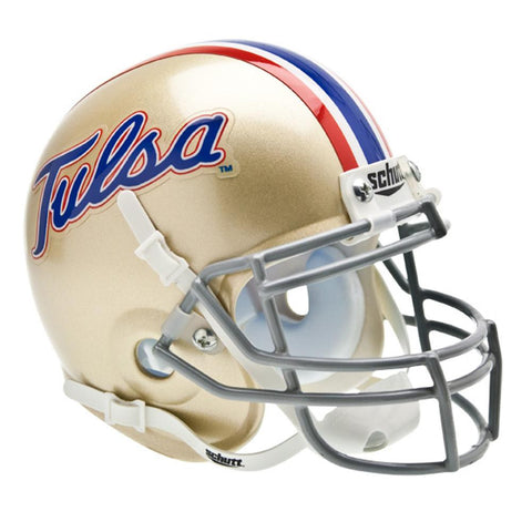 Tulsa Golden Hurricane Ncaa Authentic Mini 1-4 Size Helmet