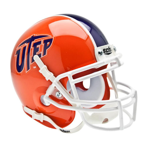 Utep Miners Ncaa Authentic Mini 1-4 Size Helmet