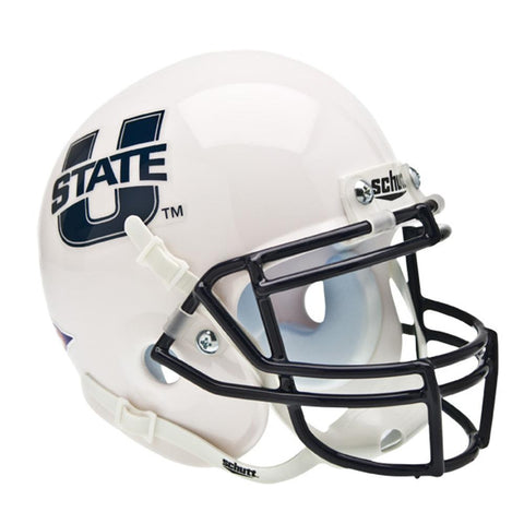 Utah State Aggies Ncaa Authentic Mini 1-4 Size Helmet