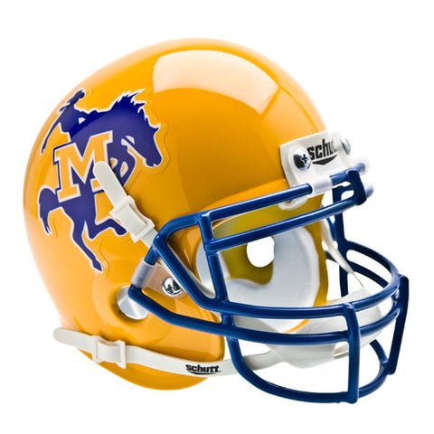 Mcneese State Cowboys Ncaa Authentic Mini 1-4 Size Helmet