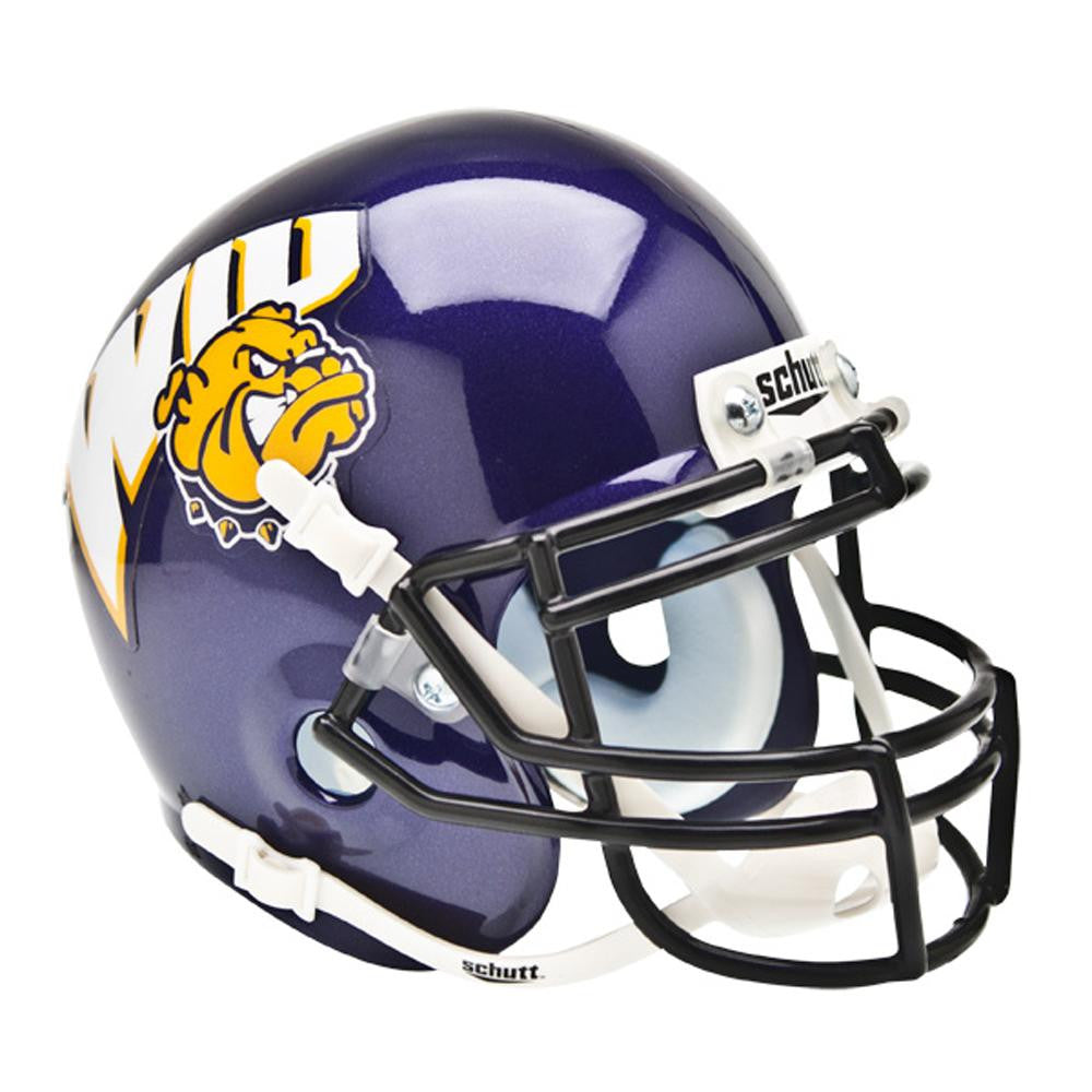 Western Illinois Leathernecks Ncaa Authentic Mini 1-4 Size Helmet