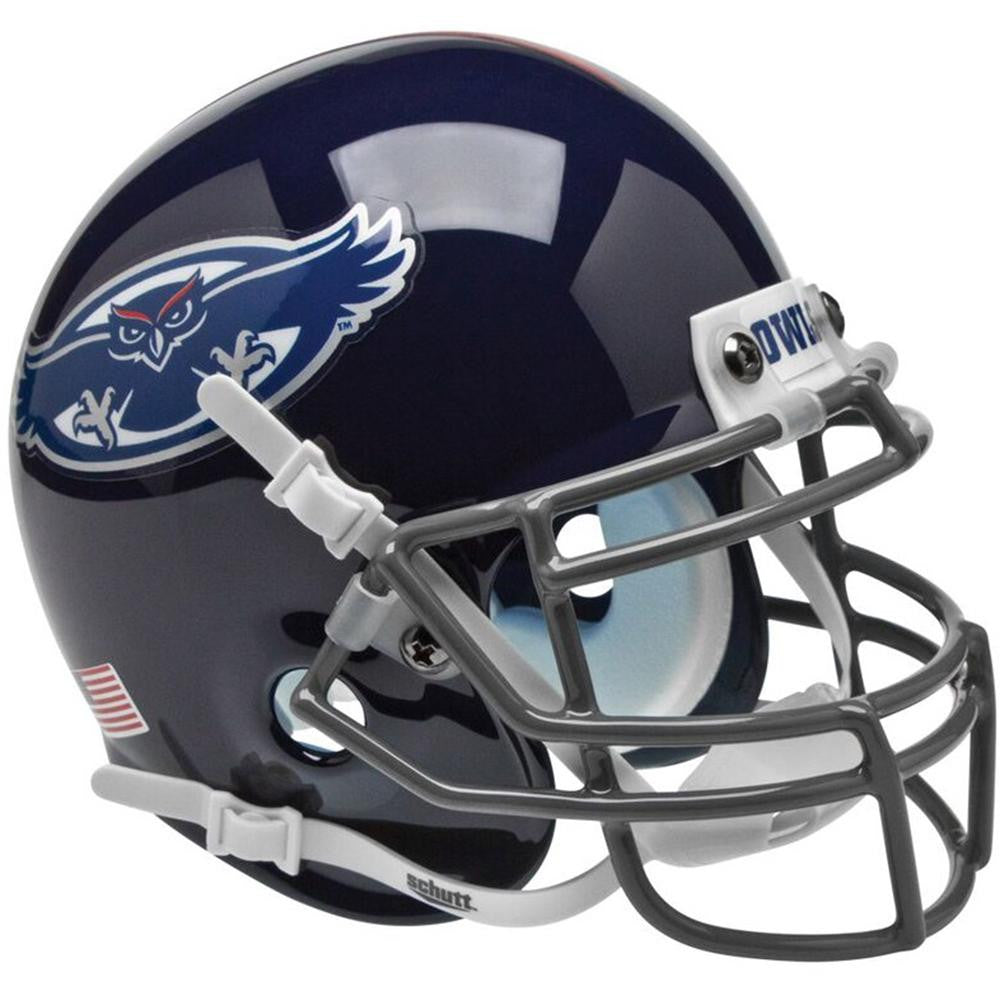 Florida Atlantic Owls Ncaa Authentic Mini 1-4 Size Helmet