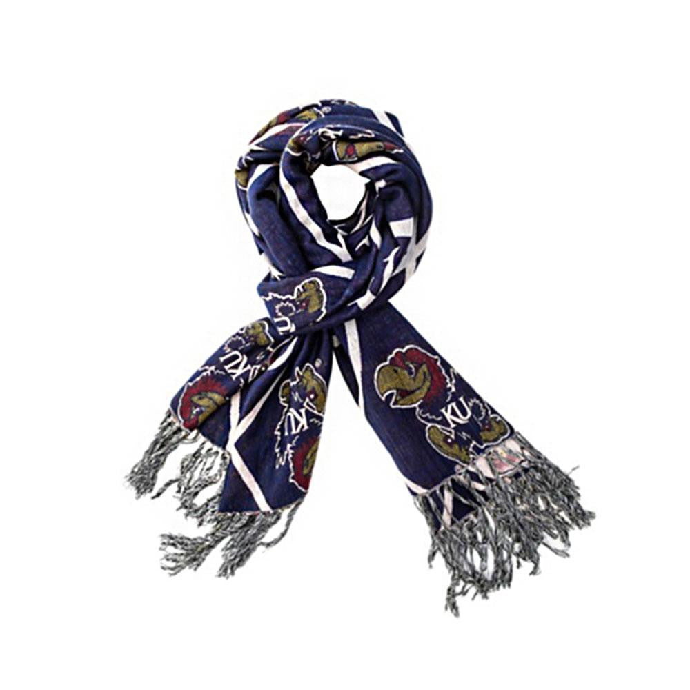 Kansas Jayhawks Ncaa Team Scarf