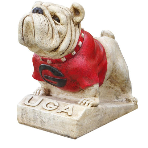 Georgia Bulldogs Ncaa "bulldog" College Mascot 14in Full Color Statue