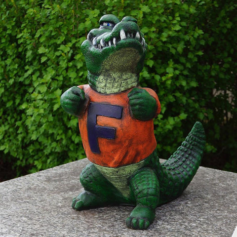 Florida Gators Ncaa "gator" College Mascot 19in Full Color Statue