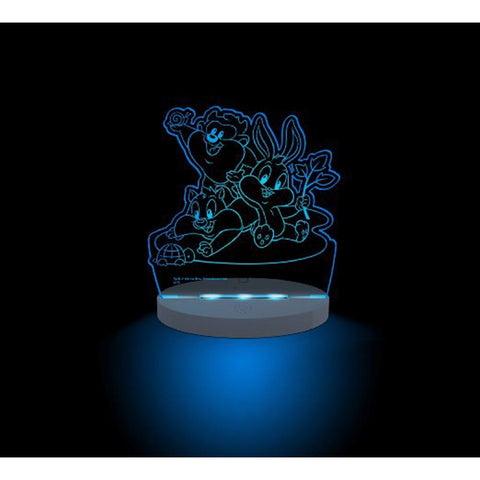 Baby Looney Tunes Gang Multicolored Led Night Light