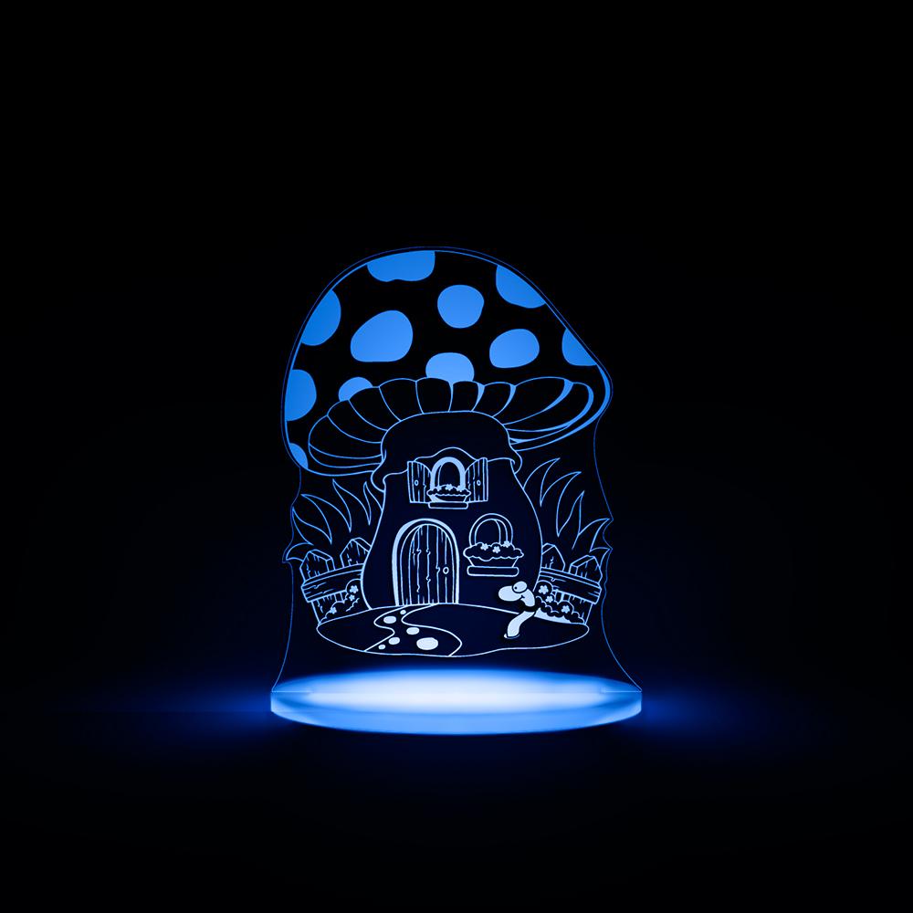 Toadstool Multicolored Led Night Light