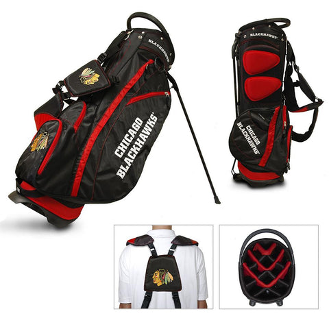 Chicago Blackhawks NHL Stand Bag - 14 way (Fairway)