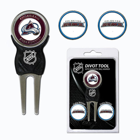 Colorado Avalanche NHL Divot Tool Pack w-Signature Tool
