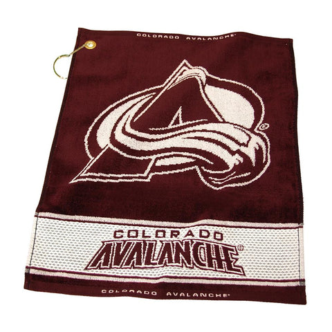 Colorado Avalanche NHL Woven Golf Towel