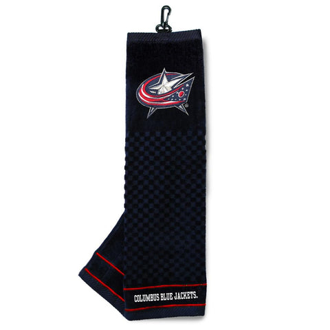 Columbus Blue Jackets NHL Embroidered Tri-Fold Towel