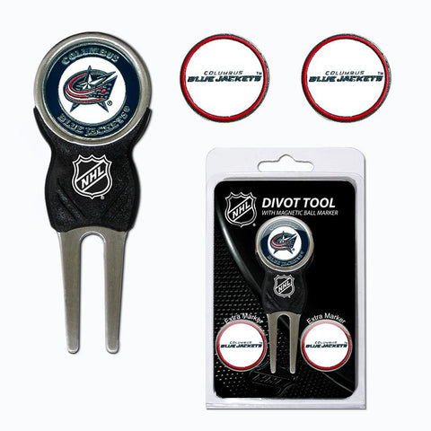 Columbus Blue Jackets NHL Divot Tool Pack w-Signature Tool