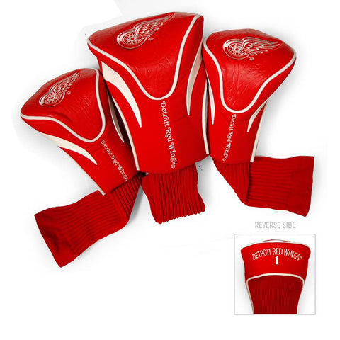 Detroit Red Wings NHL 3 Pack Contour Fit Headcover